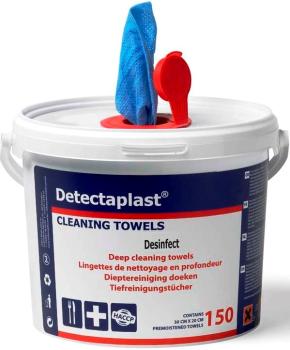 Desinfektionstücher BIOZID 150 Stück blau 30 x 16 cm