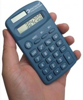 Hand-Taschenrechner Solar detektierbar